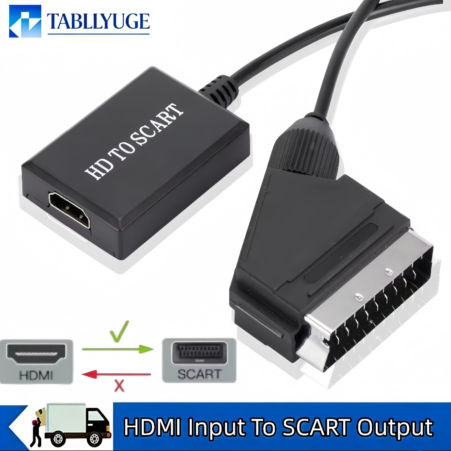 Scart To Hdmi - Adattatore Amplificatore Video e Audio SCART