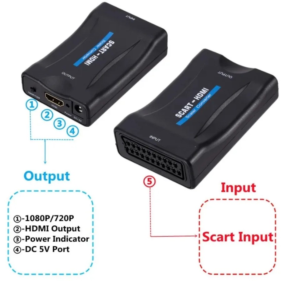 Convertitore compatibile da SC - Scart To Hdmi recensione e prezzo