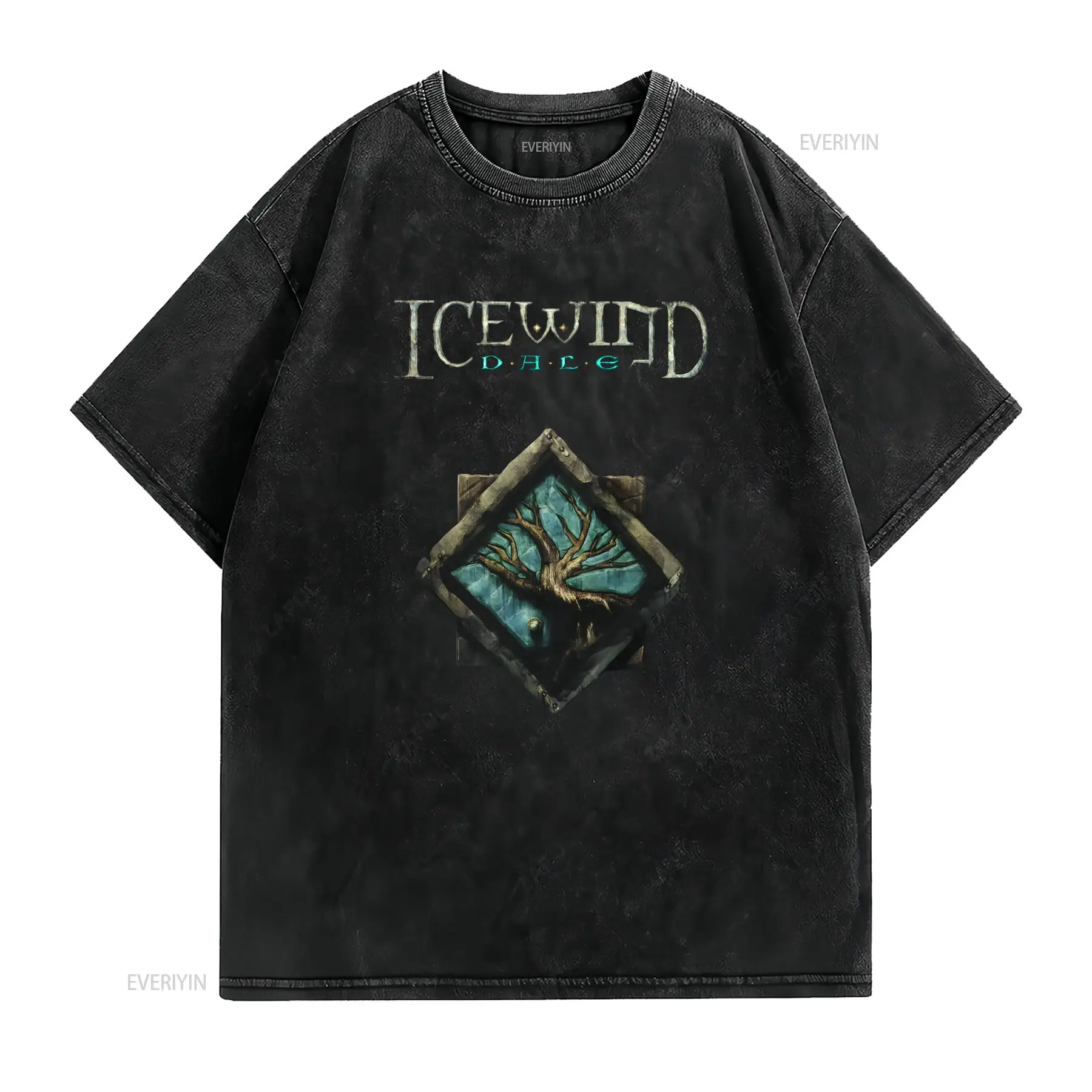 Icewind Dale Logo Classic Vide - Retro Gaming T Shirt recensione e prezzo