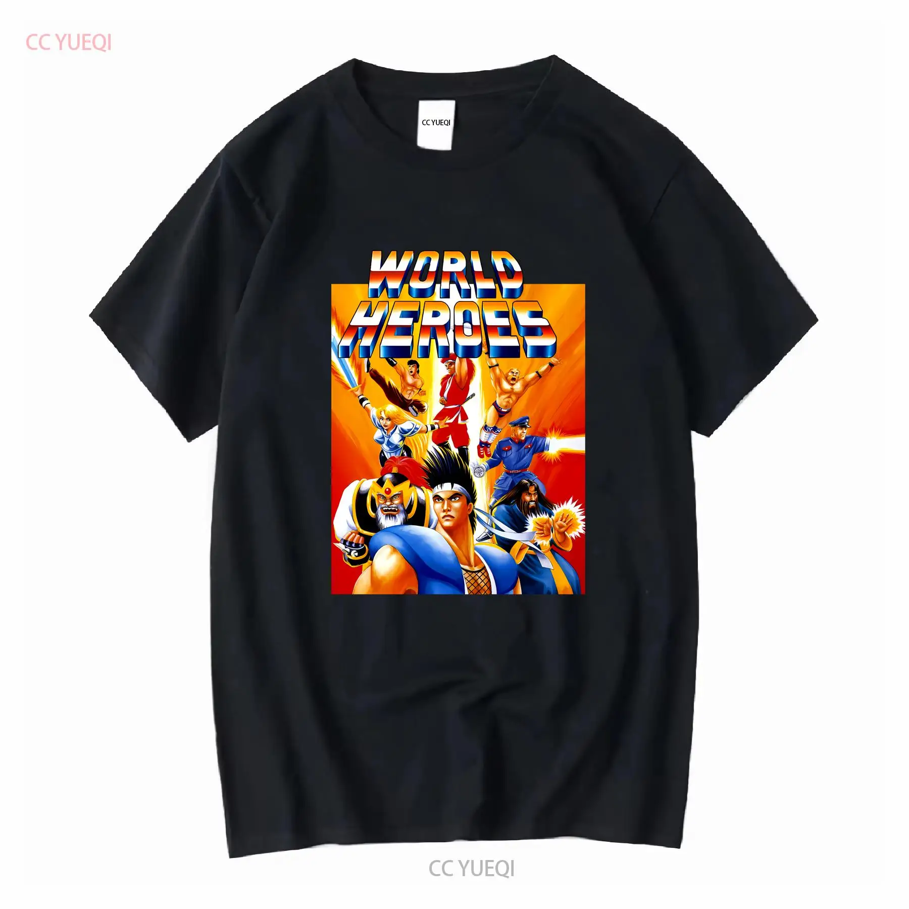 World Heroes Classic NEO GEO V - Retro Gaming T Shirt recensione e prezzo
