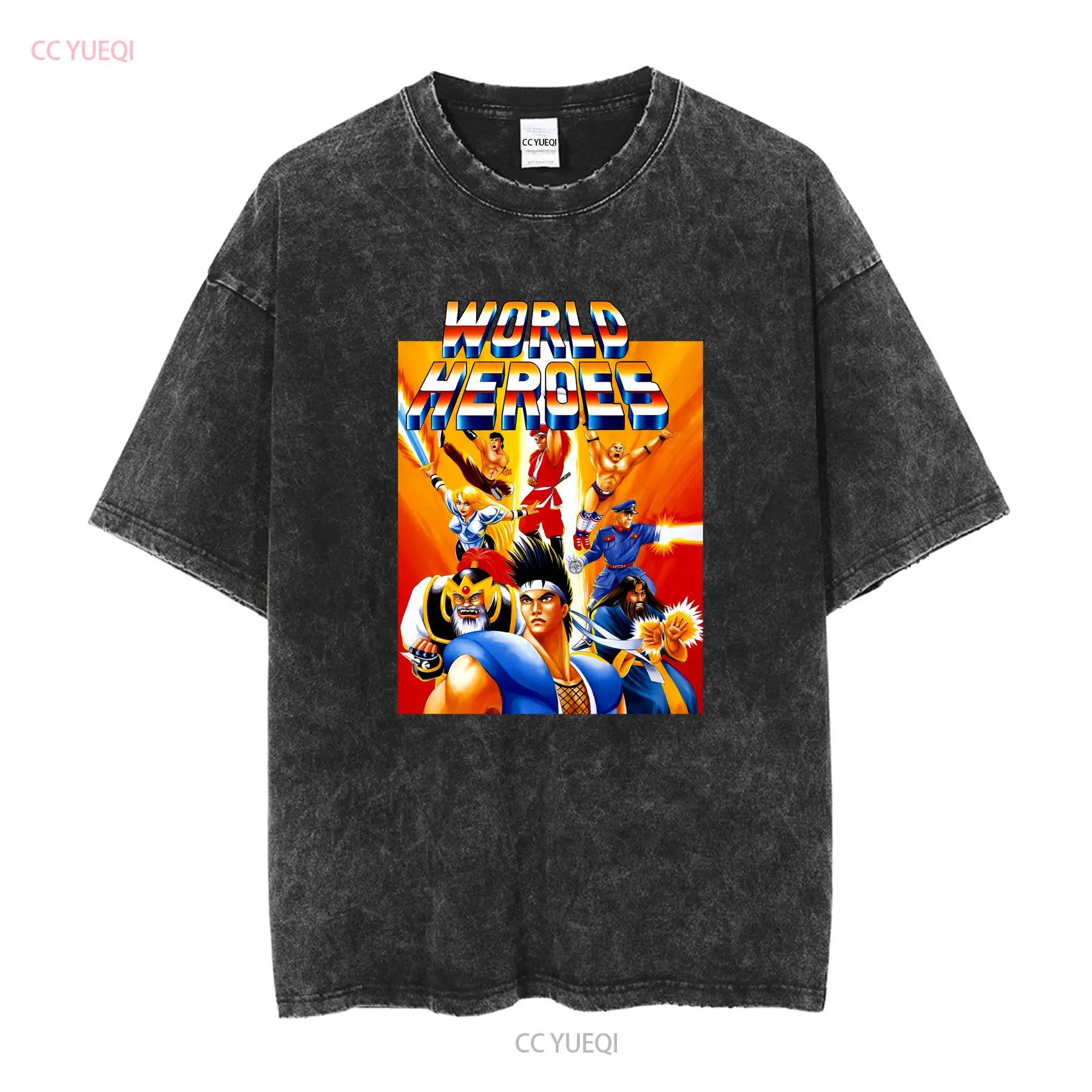 World Heroes Classic NEO GEO V - Retro Gaming T Shirt recensione e prezzo