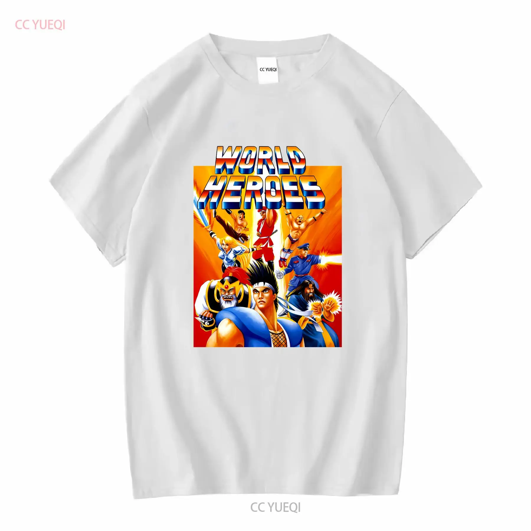 World Heroes Classic NEO GEO V - Retro Gaming T Shirt recensione e prezzo